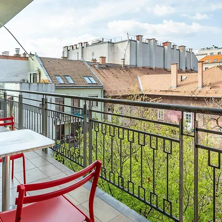 شقة Ultra - Stylish - Balcony - Ac بودابست