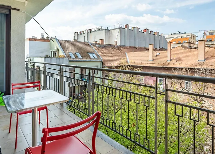 شقة Ultra - Stylish - Balcony - Ac بودابست
